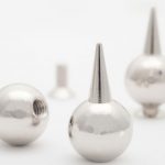 Niete Ball Spike 25x13mm 4Stk
