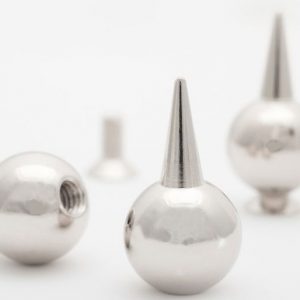 Niete Ball Spike 25x13mm 4Stk