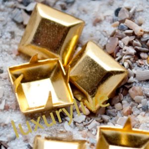 Niete Square gold