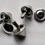 Niete Kegel 10x9mm Stiftlänge 7mm 10Stk