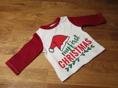Baby Shirt "My first Christmas"