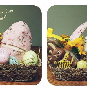 Osterhase im Ei
