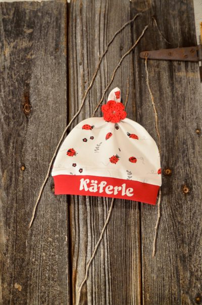 Chäppli (Mütze) mit Namen - Grösse S