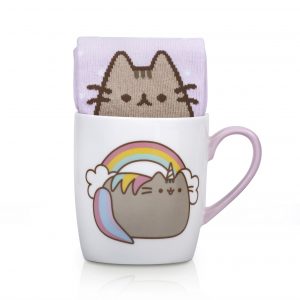 Home Tasse mit Socke Einhorn