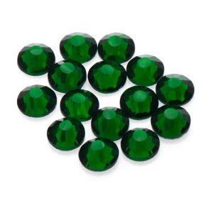 Strassstein ss10, 3mm, 1440Stk Emerald, Hotfix, Premium Quality