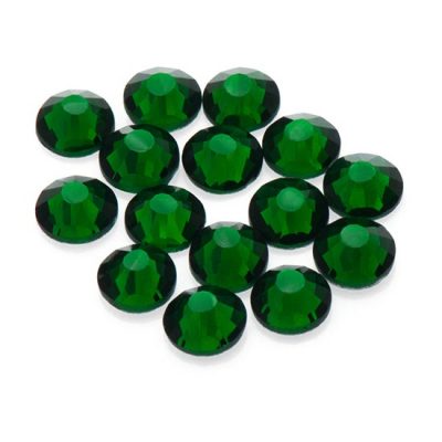 Strassstein ss10, 3mm, 1440Stk Emerald, Hotfix, Premium Quality