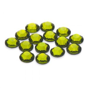Strassstein ss6, 2mm 1440Stk Olivine, Hotfix, Premium Quality