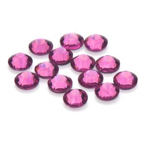 Strassstein ss10, 3mm, 1440Stk Fuchsia, Hotfix, Premium Quality