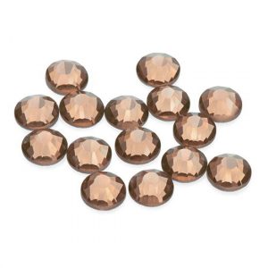 Strassstein ss6, 2mm 1440Stk smoked Topaz, Hotfix, Premium Quality