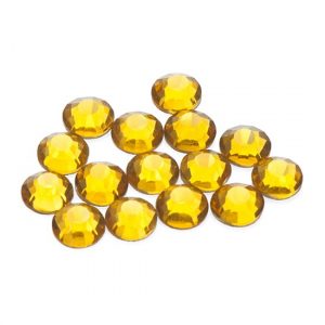 Strassstein ss6, 2mm 1440Stk Topaz, Hotfix, Premium Quality