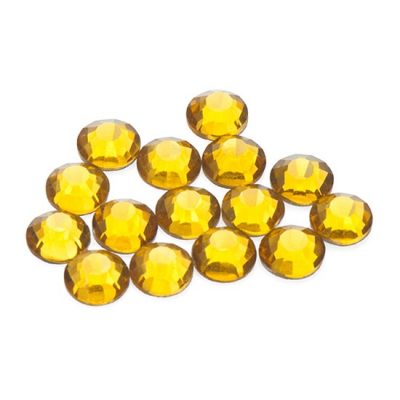 Strassstein ss6, 2mm 1440Stk Topaz, Hotfix, Premium Quality