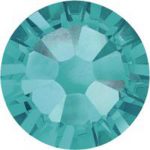 ss10, Swarovski 2038 Hot Fix, Blue Zircon, 144Stk
