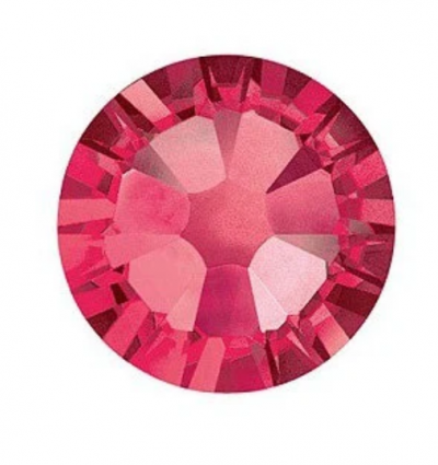 Swarovski 2038 Indian Pink, Hot Fix, ss10, 144Stk