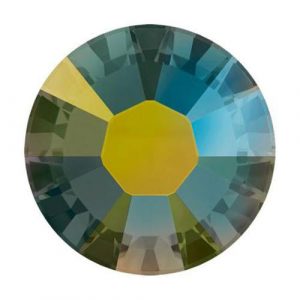 ss6, Swarovski 2038 Hot Fix, Irisdescent Green, 144Stk