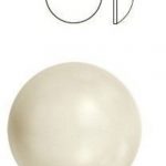 ss10, Swarovski 2080/4 Cream Pearl 291,Hot Fix, 144Stk
