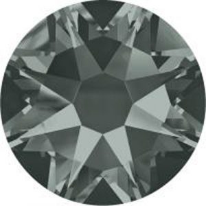 Swarovski 2088 black Diamond, ss16, foiled, Non Hotfix, 50 Stück