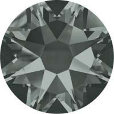 Swarovski 2088 black Diamond, ss16, foiled, Non Hotfix, 50 Stück