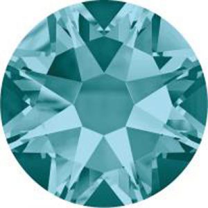Swarovski 2088 Blue Zircon, foiled, ss12, Non Hotfix, 50Stk