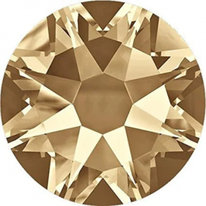 ss12, Swarovski 2088 Xirius Rose, Golden Shadow ,Hot Fix, 144Stk