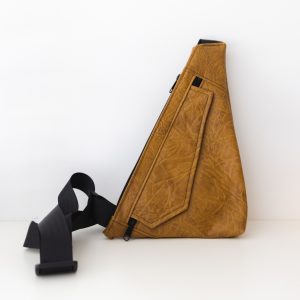 Slingbag Ernie Kunstleder caramel