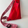 Slingbag Ernie rotes Kunstleder