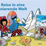 Globi bei den Yaks