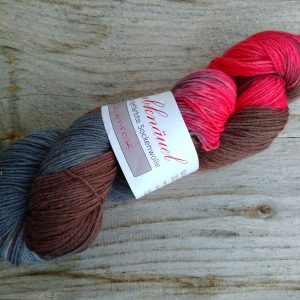 Sockenwolle Alpenrose